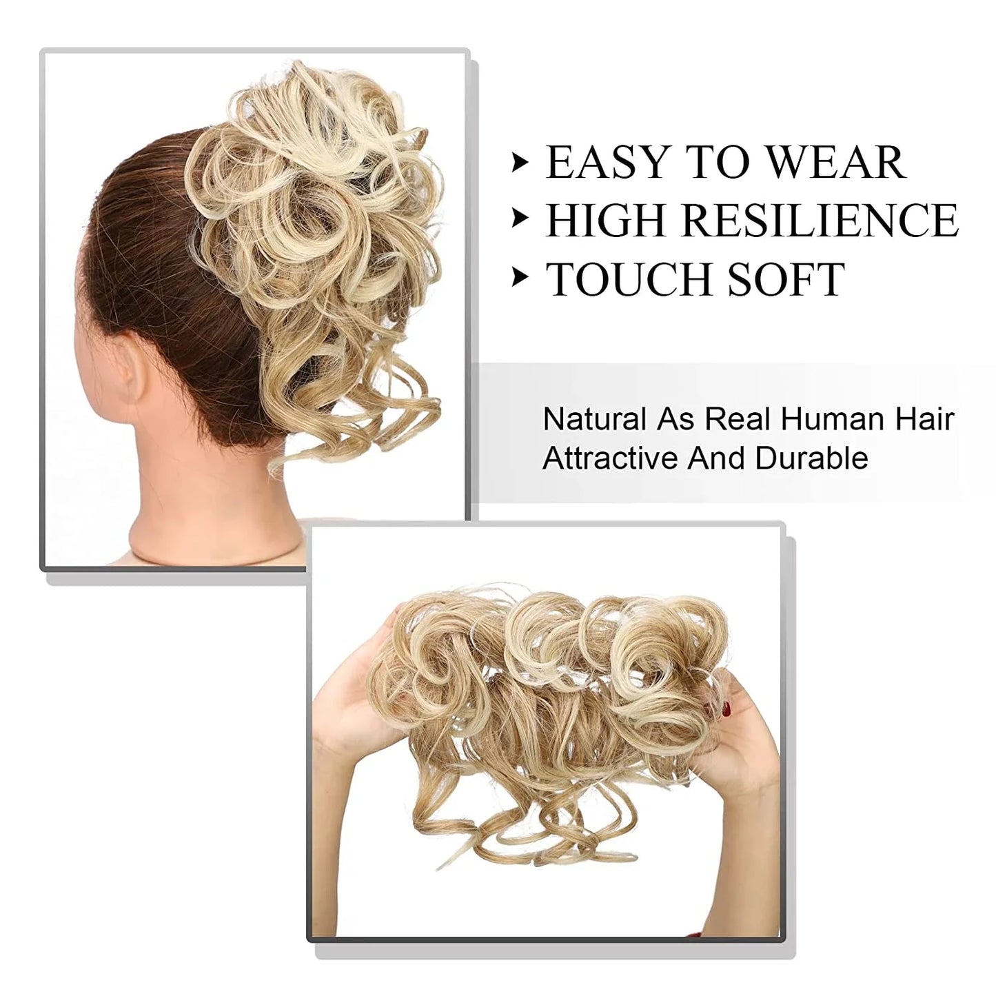 Customized 20-Piece Hair Accessories Set – Bands, Loops, Ropes & Decorations