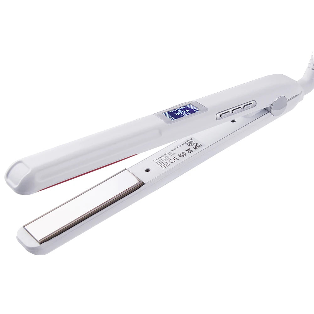 Infrared Ultrasonic Flat Iron for Damaged Hair