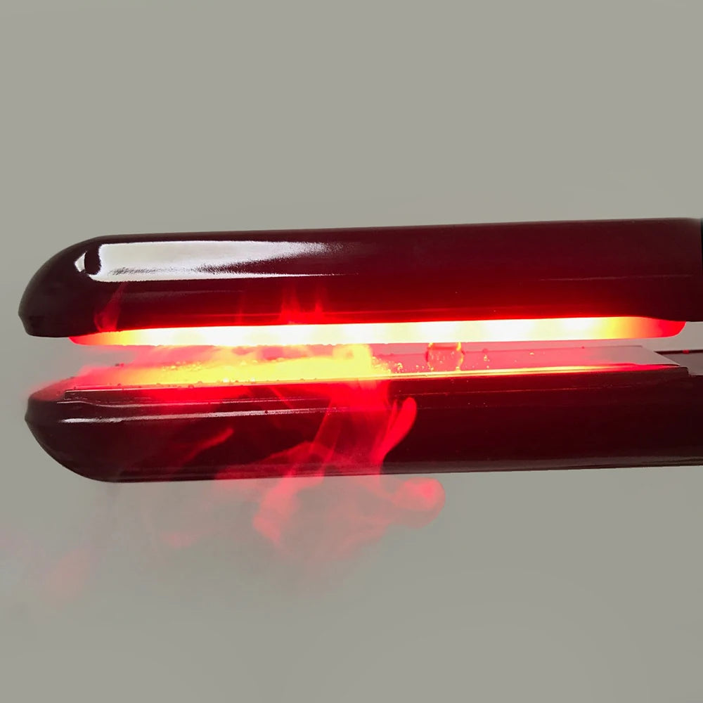 Infrared Ultrasonic Flat Iron for Damaged Hair
